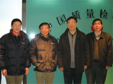 國家質(zhì)檢總局總局工程師張綱、質(zhì)量管理司司長孫波2010年2月10日到協(xié)會考察調(diào)研并接見協(xié)會工作人員