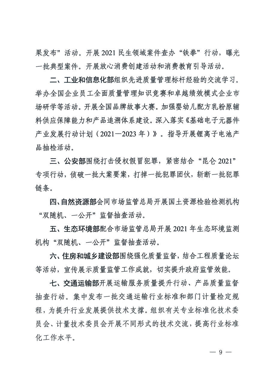 市場監(jiān)管總局等16個(gè)部門關(guān)于開展2020年全國“質(zhì)量月”活動(dòng)的通知(國市監(jiān)質(zhì)〔2020〕133號(hào))